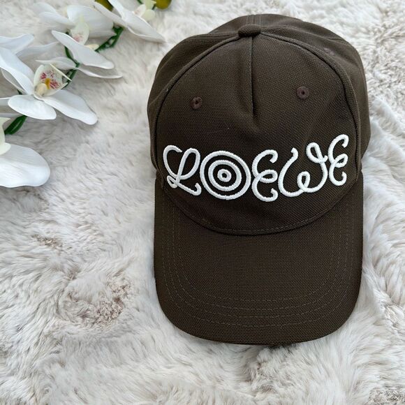 Loewe Other - Loewe Embroidered Baseball Cap Khaki